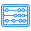 external abacus-back-to-school-fauzidea-blue-fauzidea icon