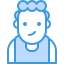external african-man-avatar-fauzidea-blue-fauzidea icon