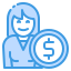 external customer-e-commerce-fauzidea-blue-fauzidea-2 icon