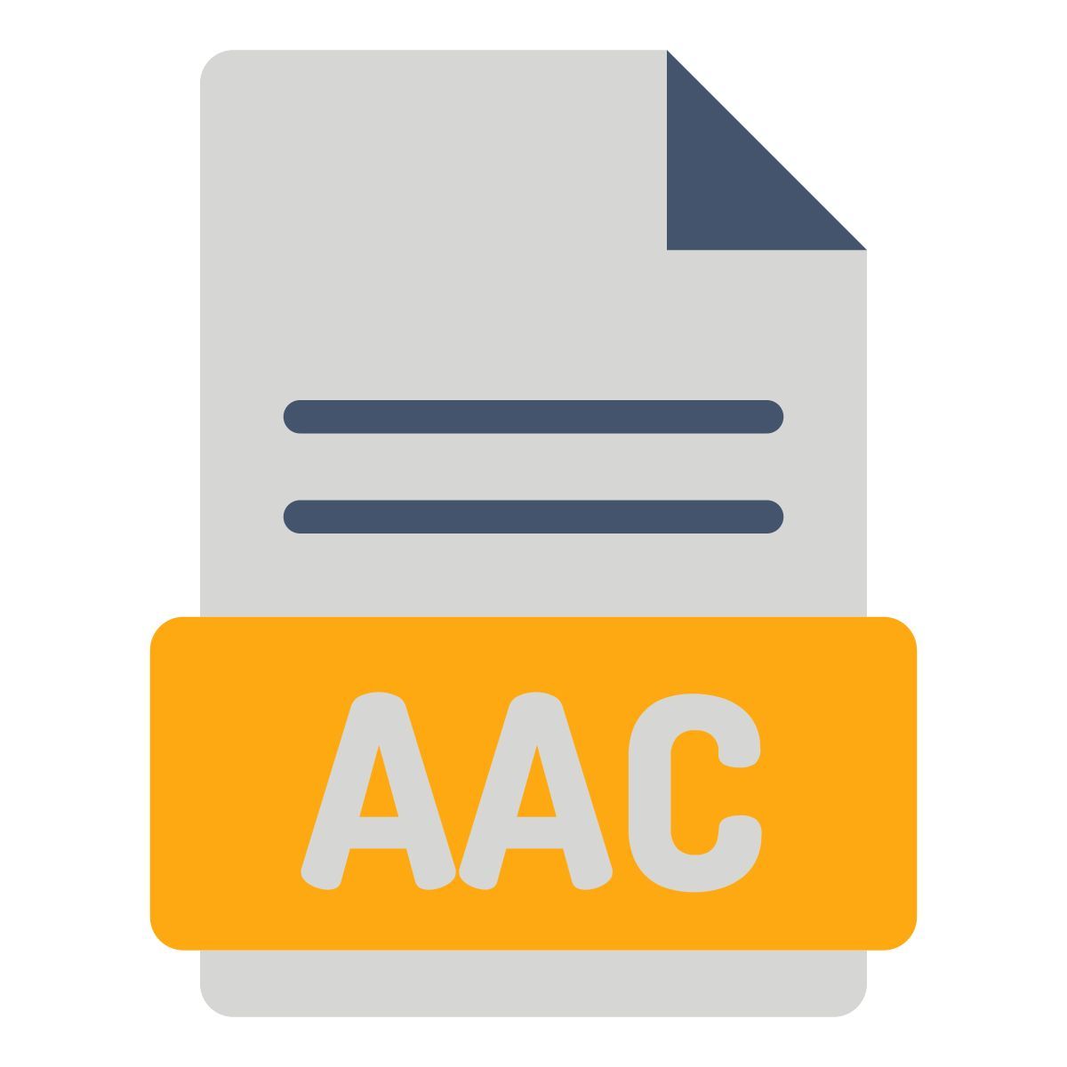 aac file icon