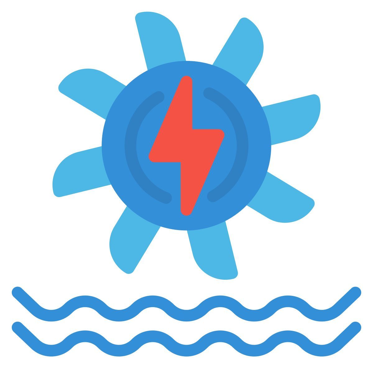 hydro power icon