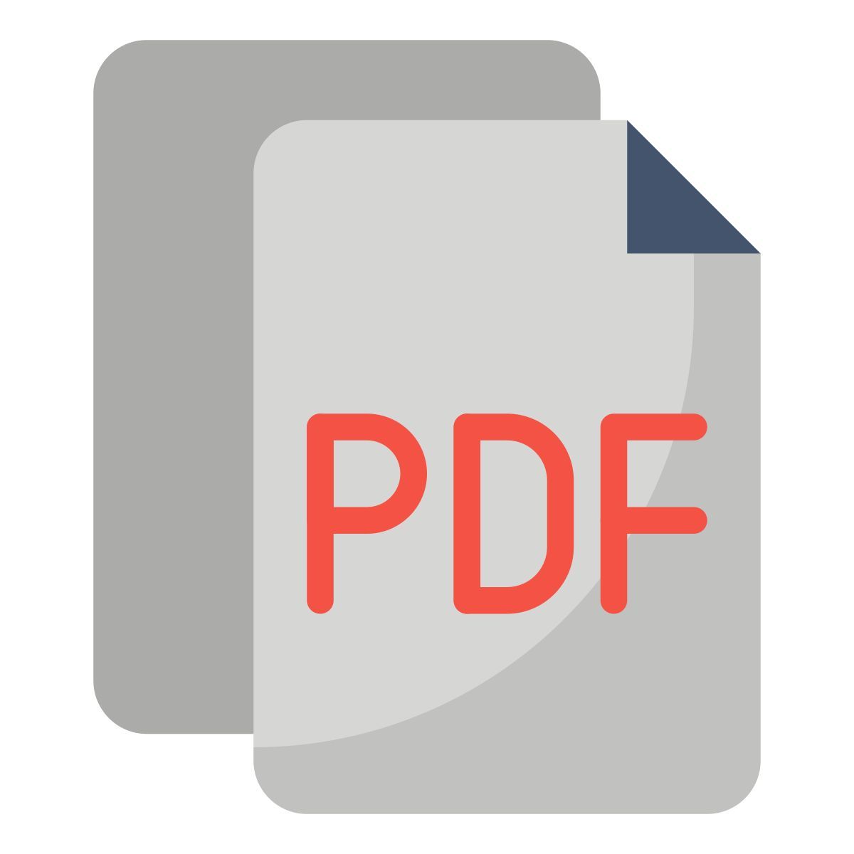pdf file format icon