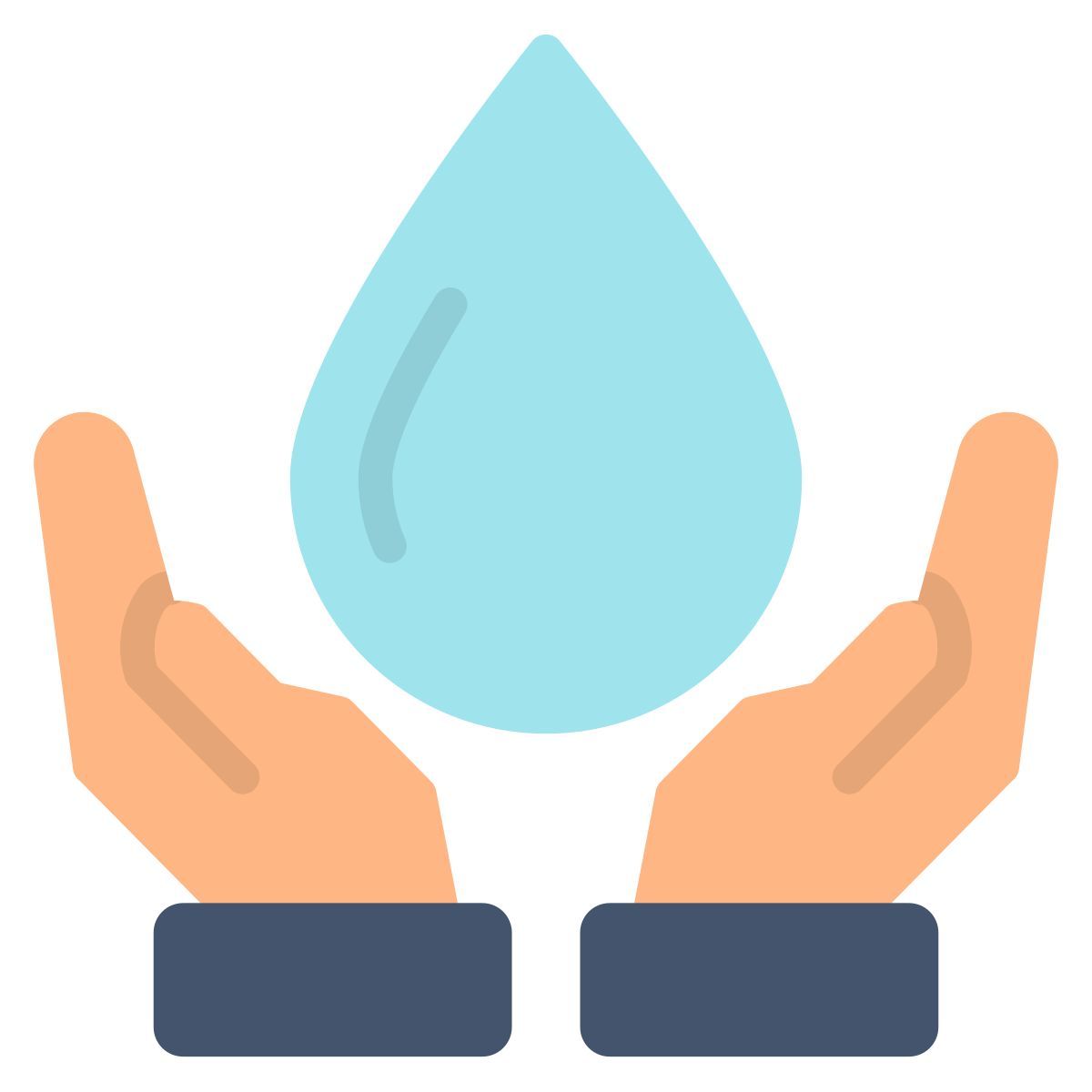 wasser sparen icon