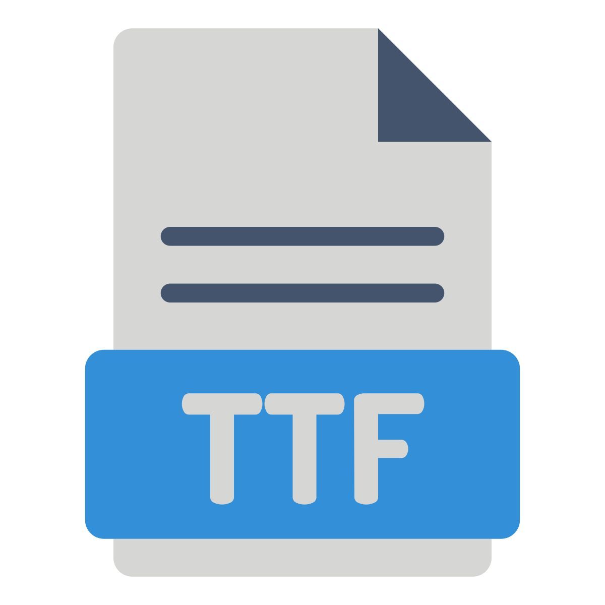 ttf file icon
