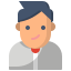 external business-man-avatar-fauzidea-flat-fauzidea icon