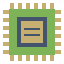 external cpu-computer-fauzidea-flat-fauzidea icon