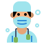 external doctor-pandemic-fauzidea-flat-fauzidea icon