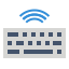 external wireless-keyboard-computer-fauzidea-flat-fauzidea icon