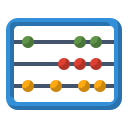 external abacus-back-to-school-fauzidea-flat-fauzidea icon