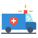 external ambulance-medical-fauzidea-flat-fauzidea icon