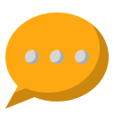 external chat-user-interface-fauzidea-flat-fauzidea icon