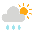 external rain-weather-fauzidea-flat-fauzidea icon