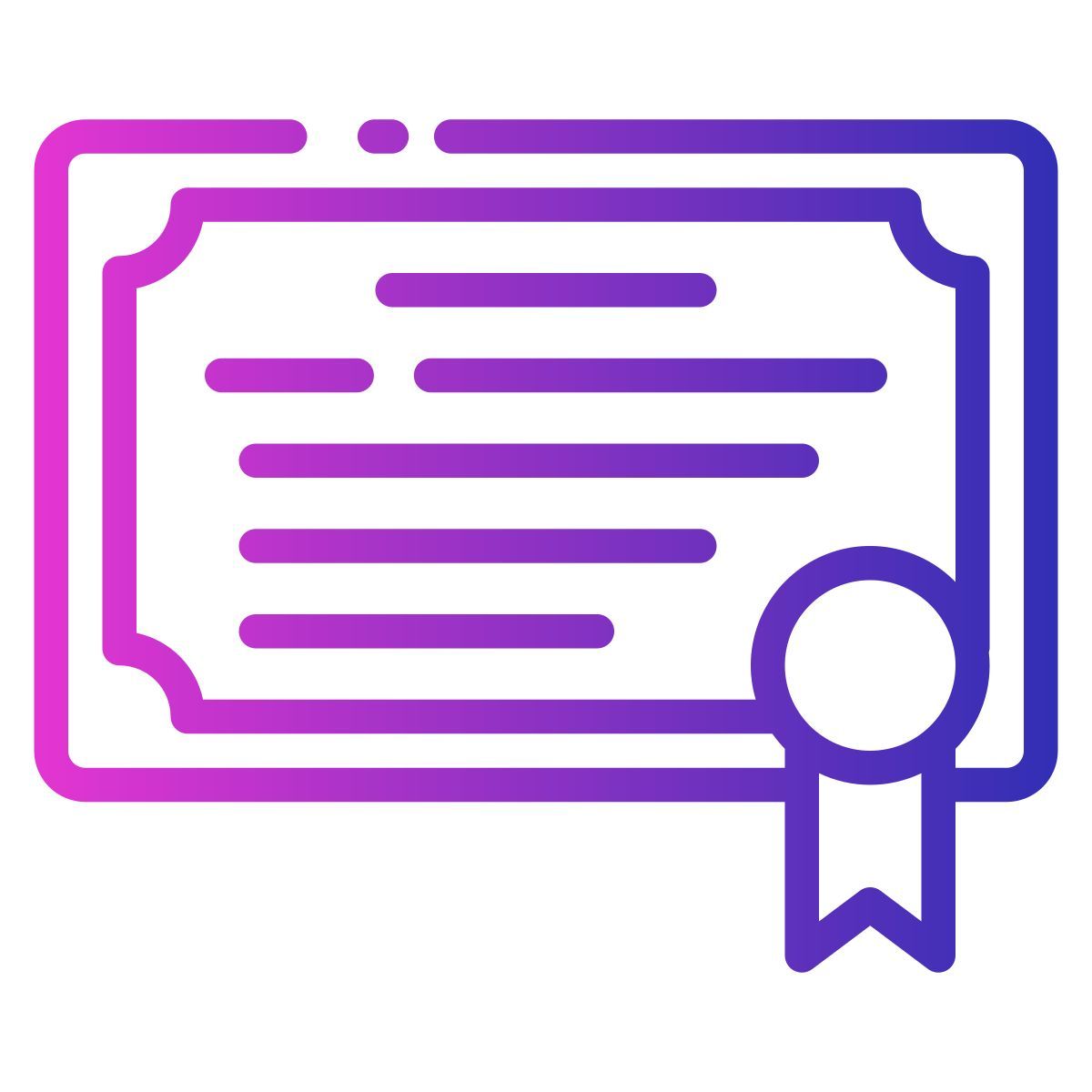 certificate icon