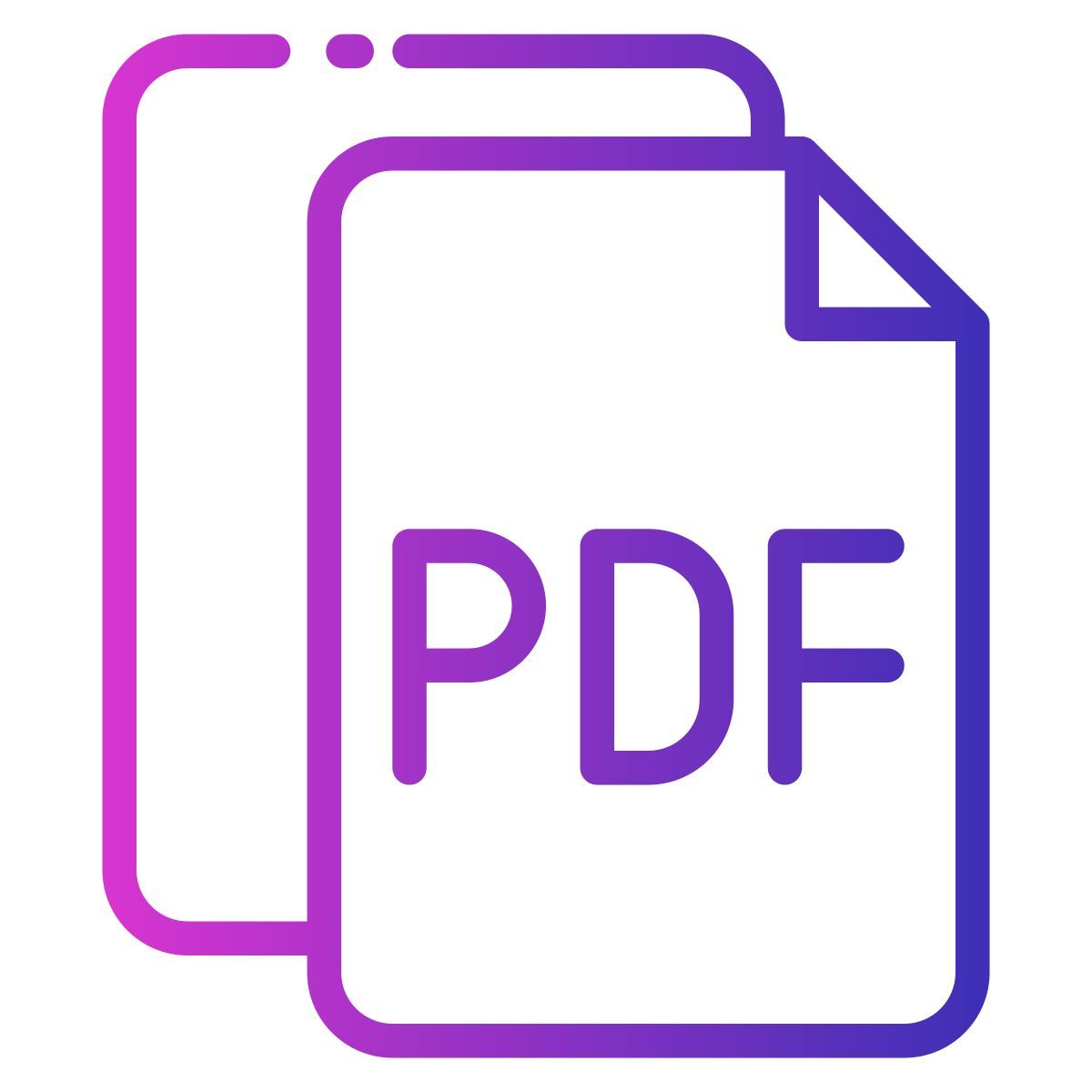 pdf file format icon
