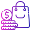 external money-e-commerce-fauzidea-gradient-fauzidea icon