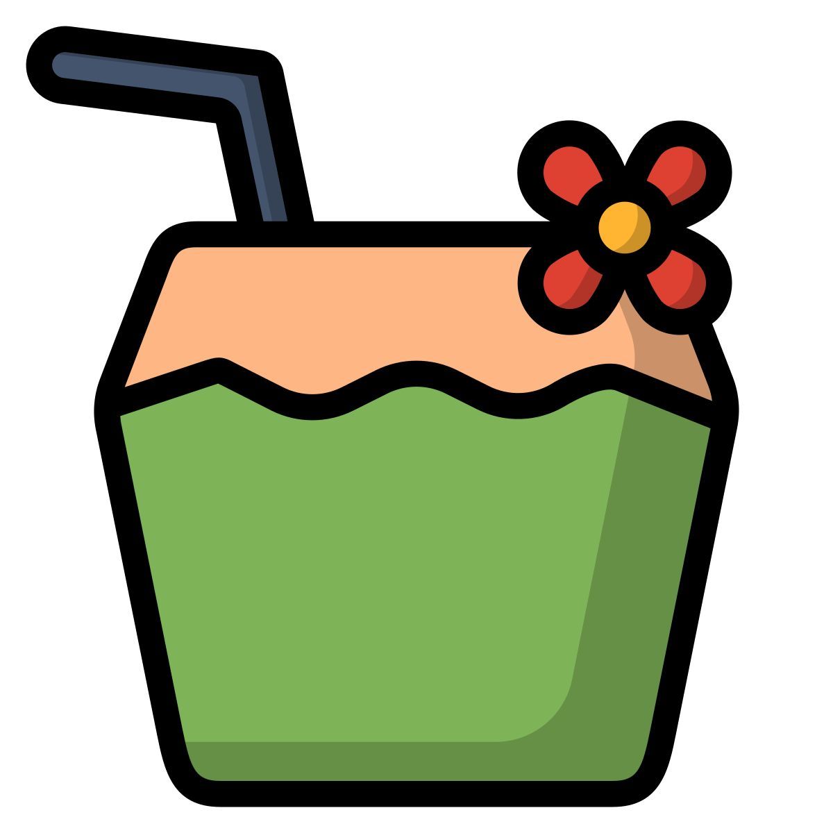 coconut drink icon