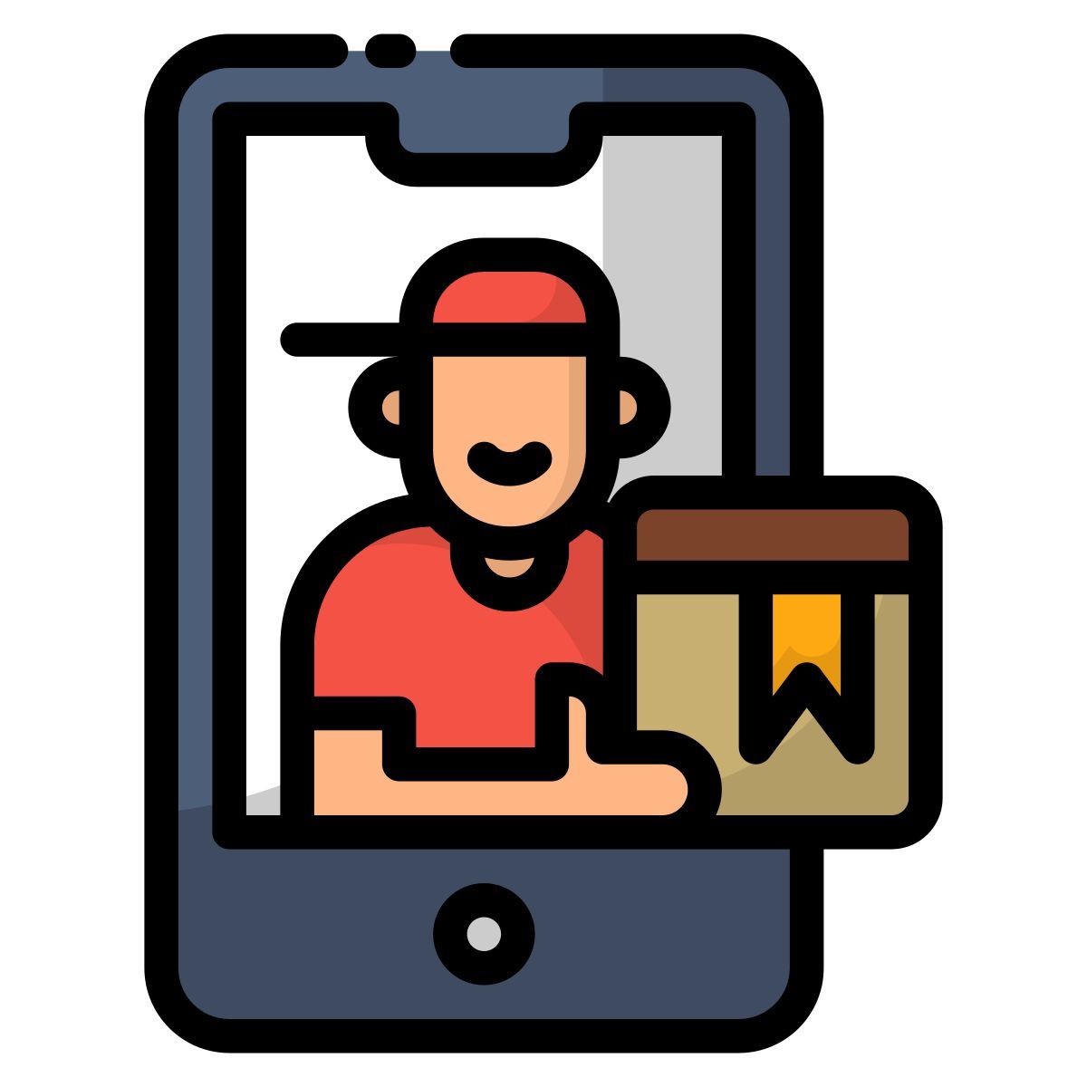 배달부 icon
