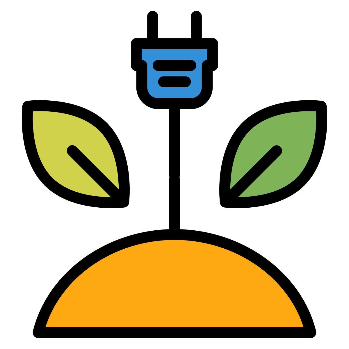 green energy icon