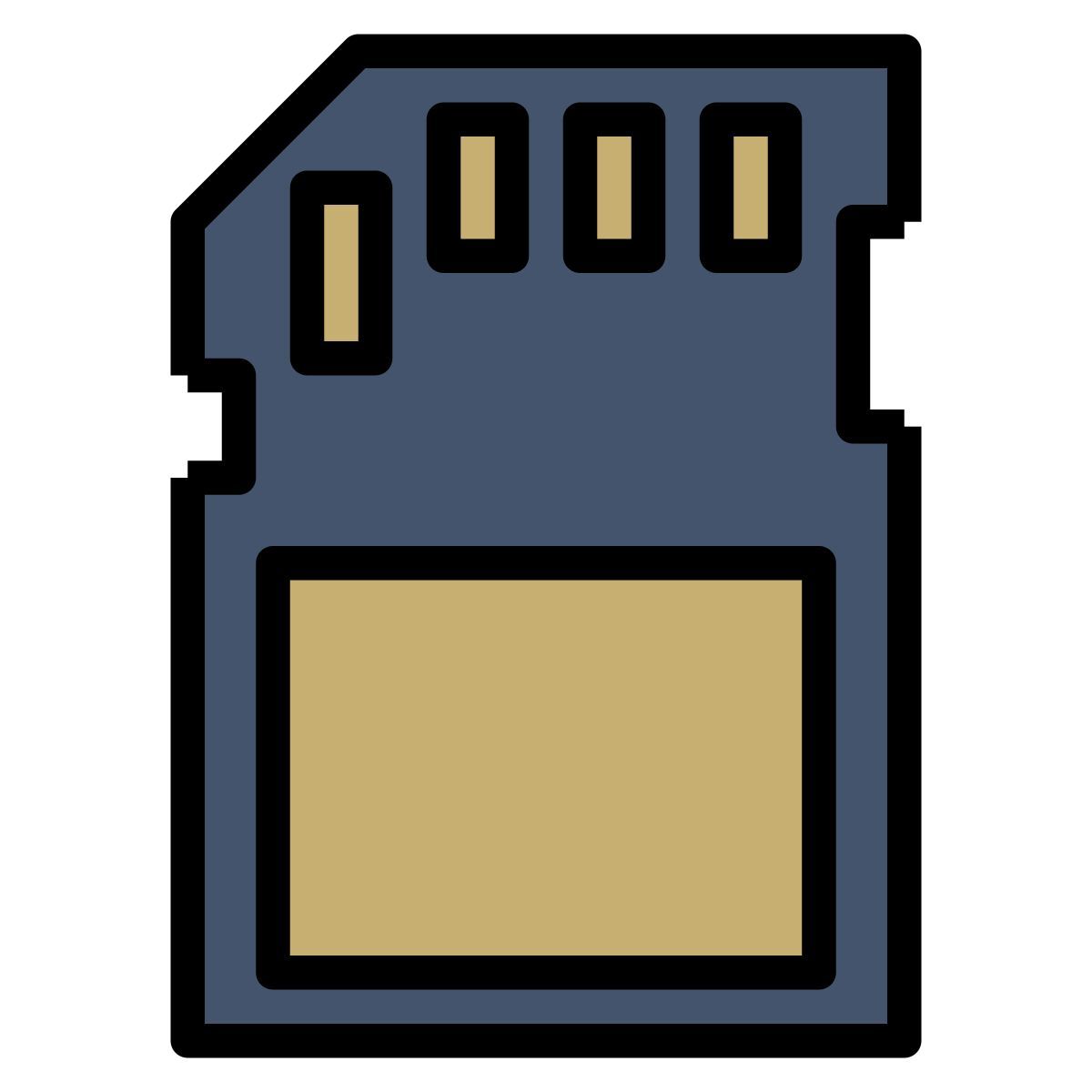 mini sd card icon