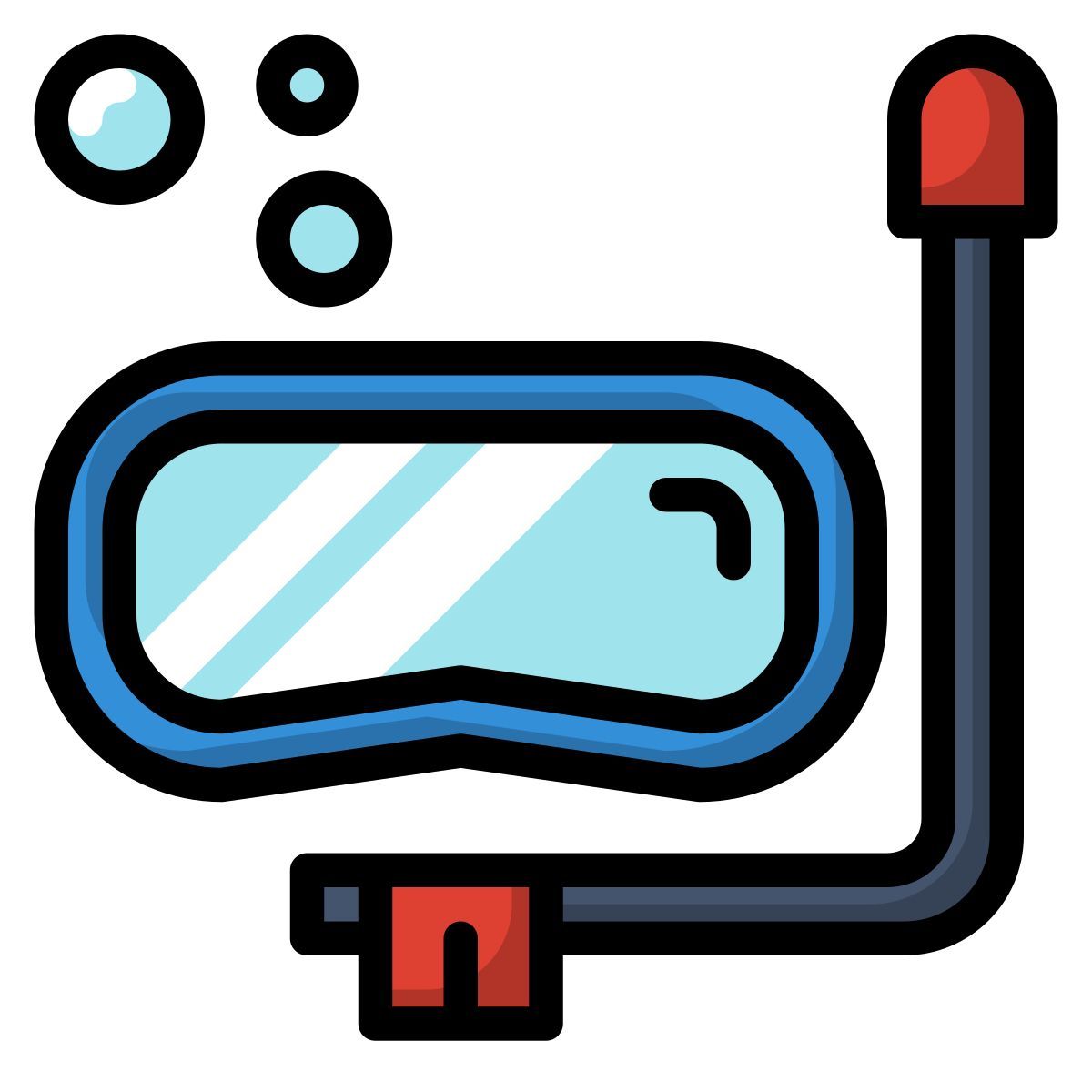 snorkeling icon