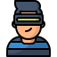 external gamer-avatar-fauzidea-outline-color-fauzidea icon