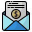 external mail-e-commerce-fauzidea-outline-color-fauzidea icon