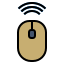 external wireless-mouse-computer-fauzidea-outline-color-fauzidea icon
