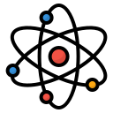 external atom-back-to-school-fauzidea-outline-color-fauzidea icon