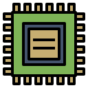 external cpu-computer-fauzidea-outline-color-fauzidea icon
