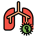 external lung-pandemic-fauzidea-outline-color-fauzidea icon