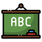 external-blackboard-back-to-school-fauzidea-outline-color-fauzidea