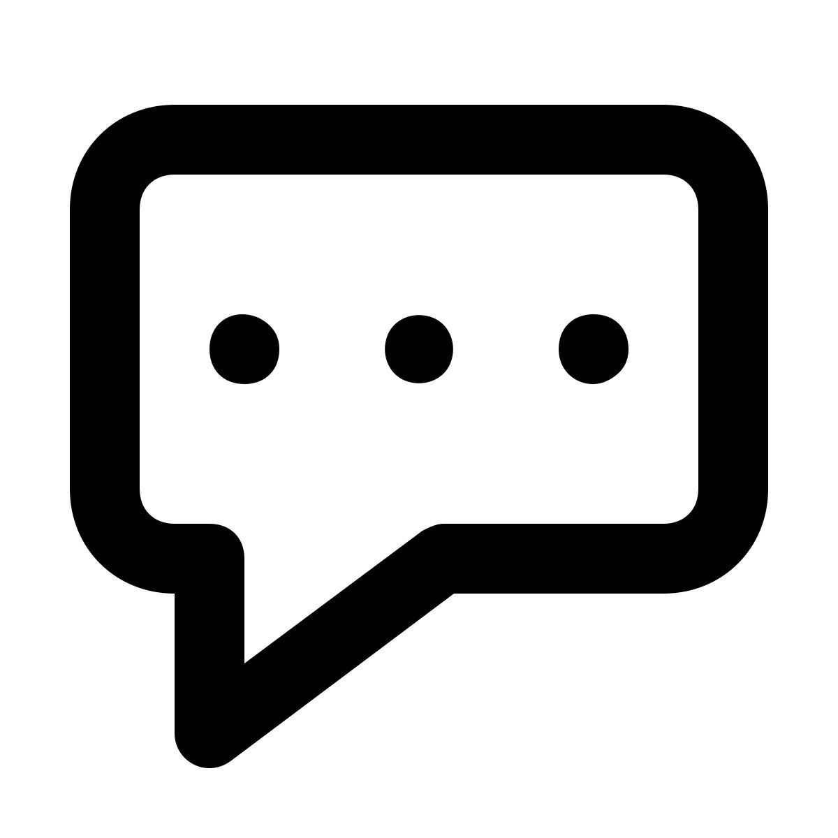 chat bubble icon
