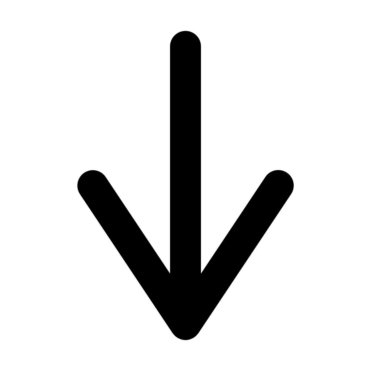 down icon