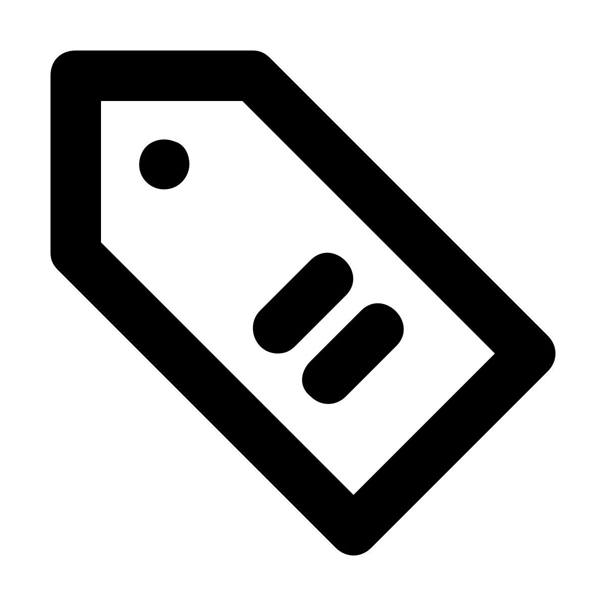 price tag icon