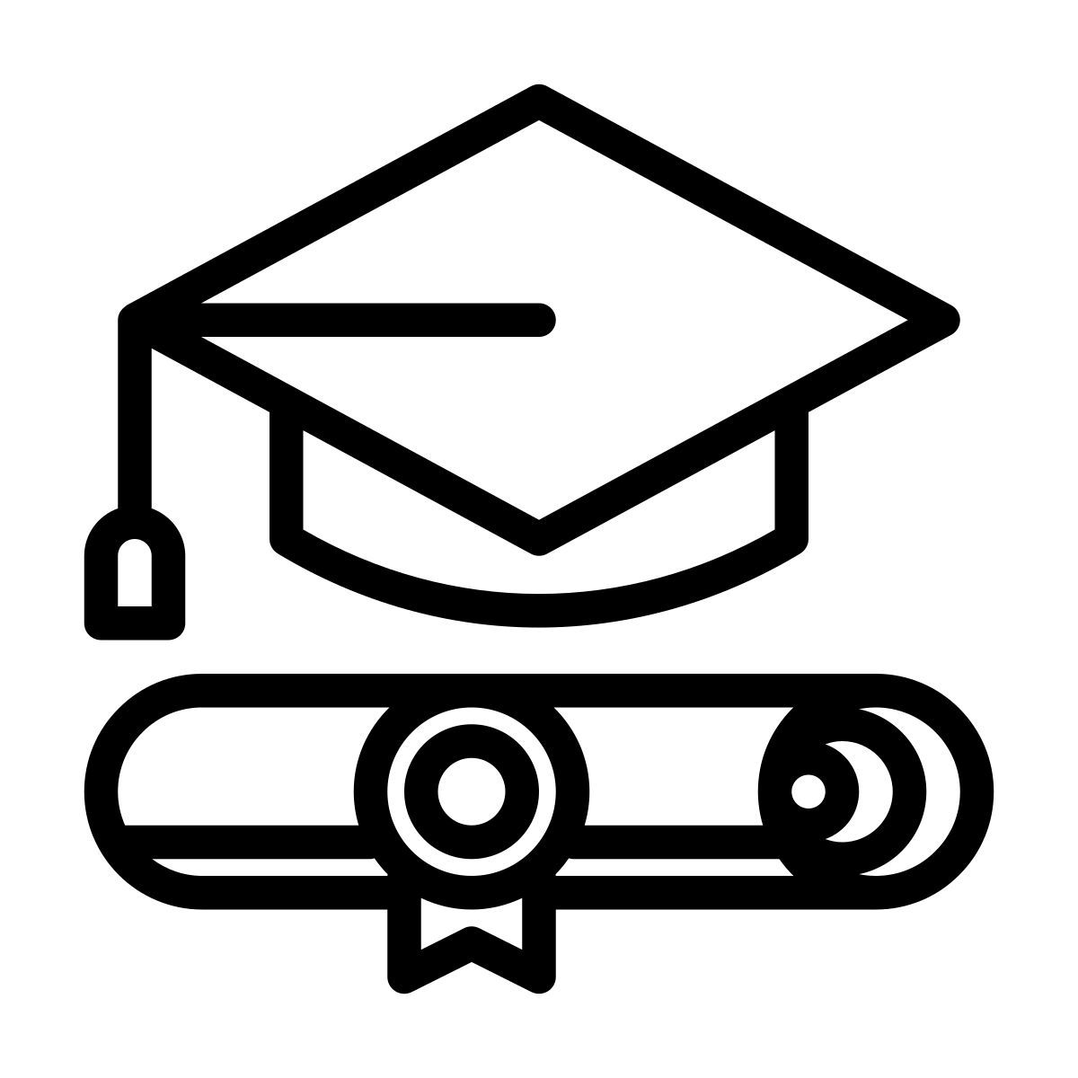 graduated icon
