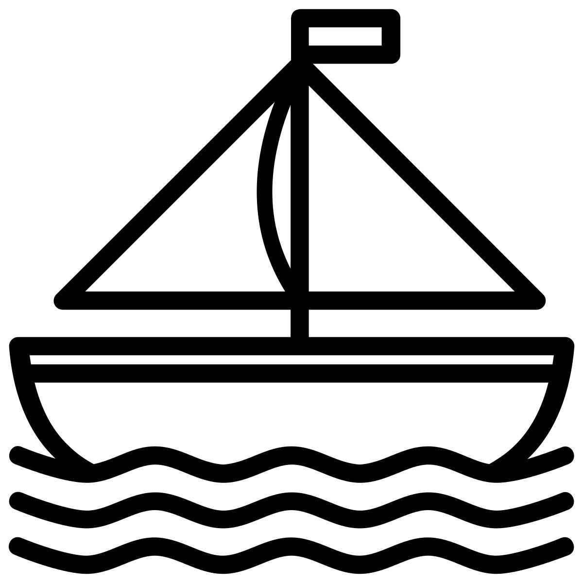 sailboat icon