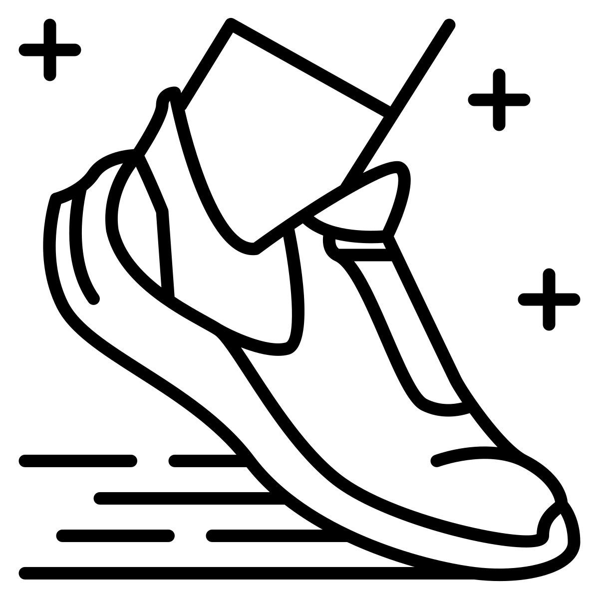 慢跑 icon