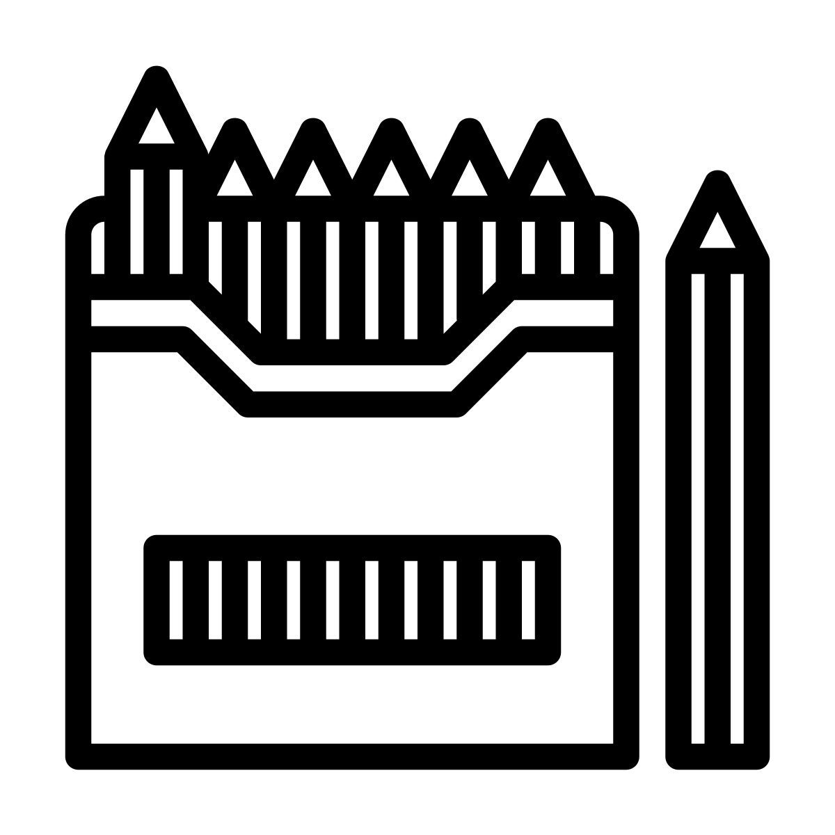 color pencil icon