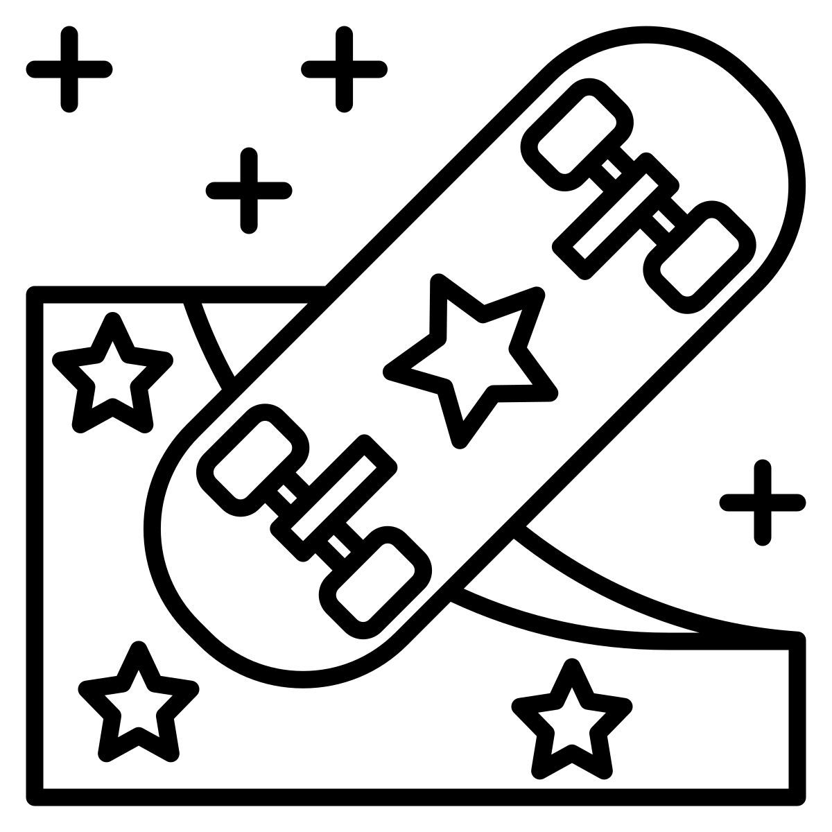 skateboard icon