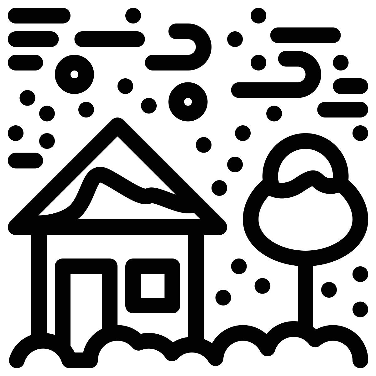 snow storm icon