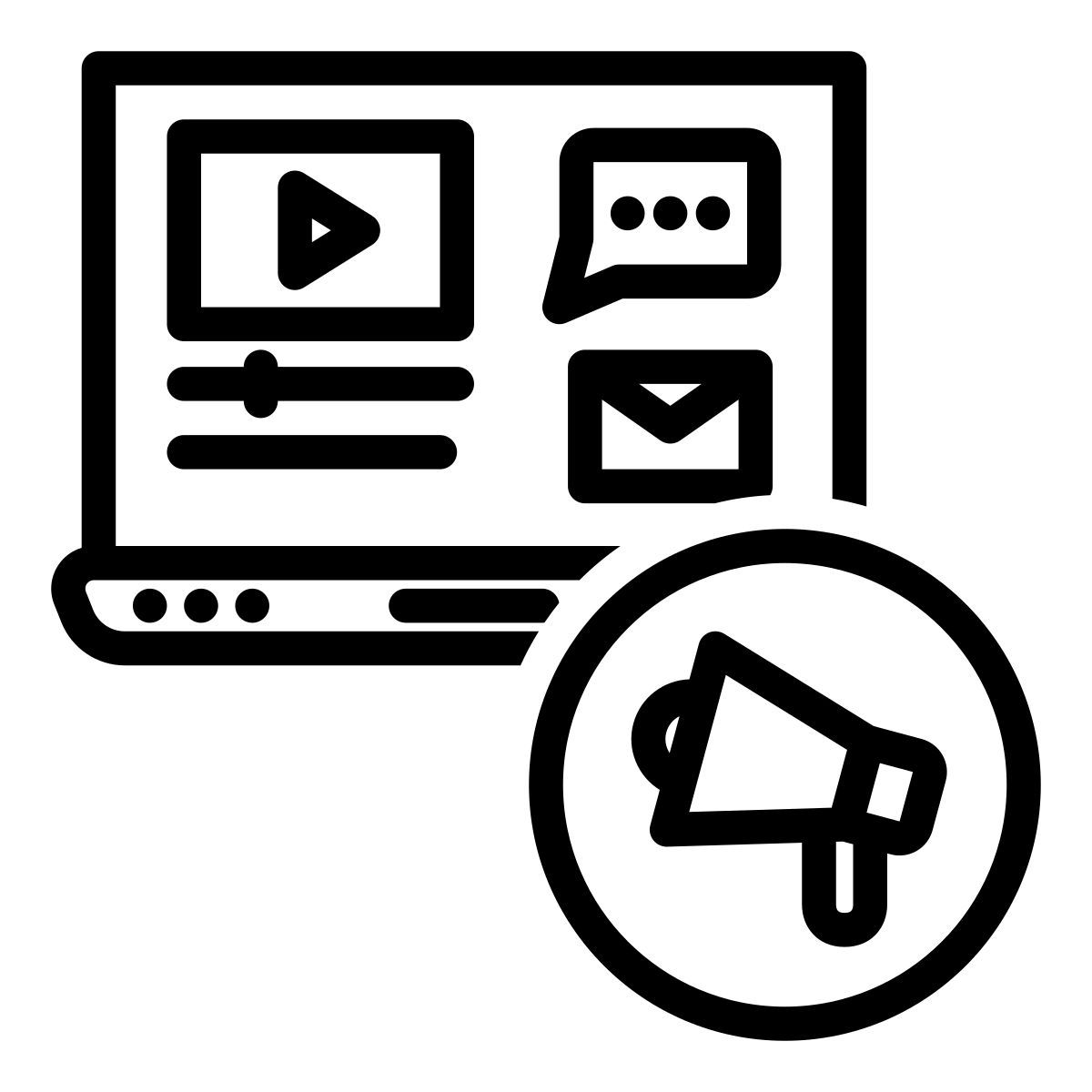online advertisement icon