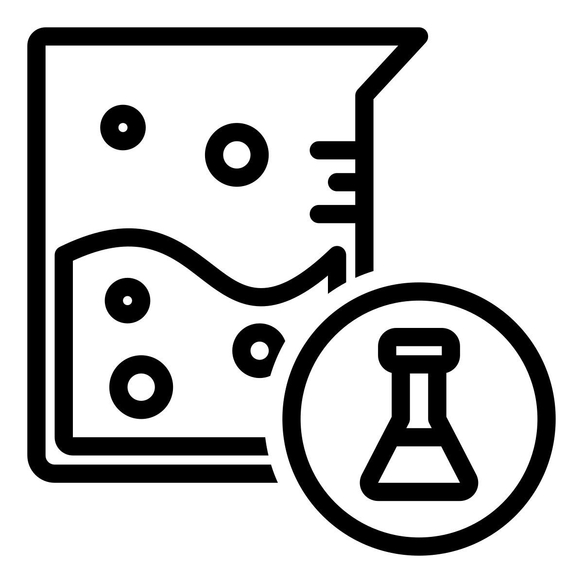 beaker icon