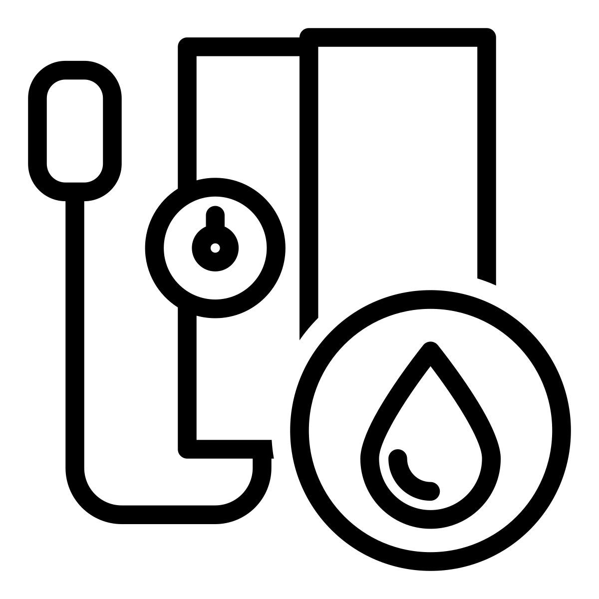 blood pressure cuff icon