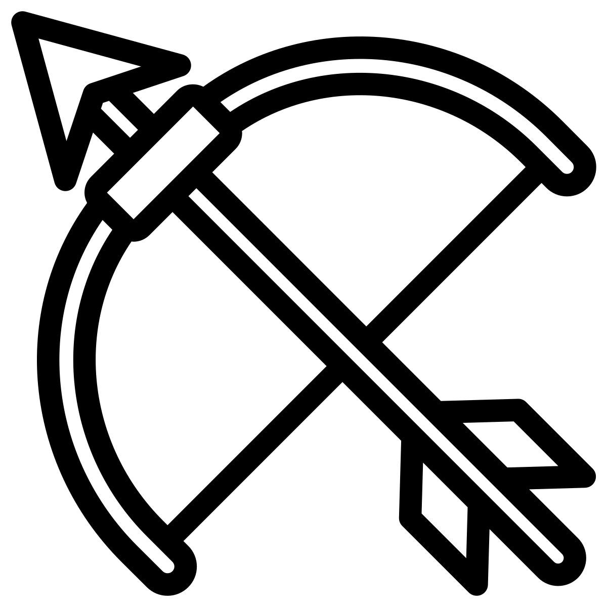 bow and gun icon