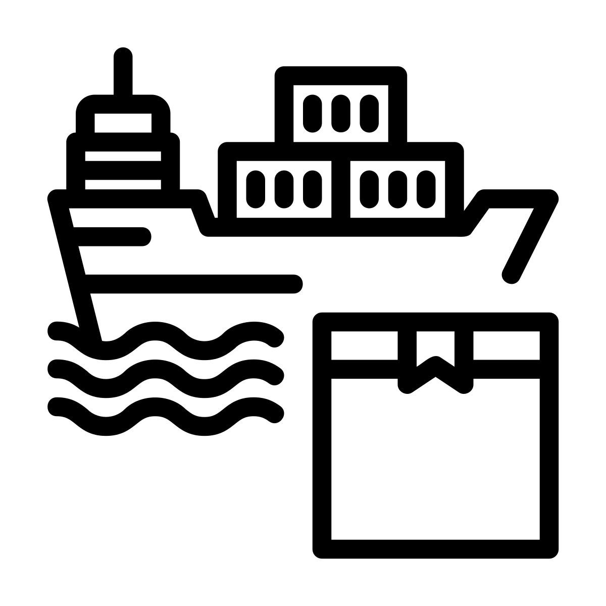 cargo ship icon