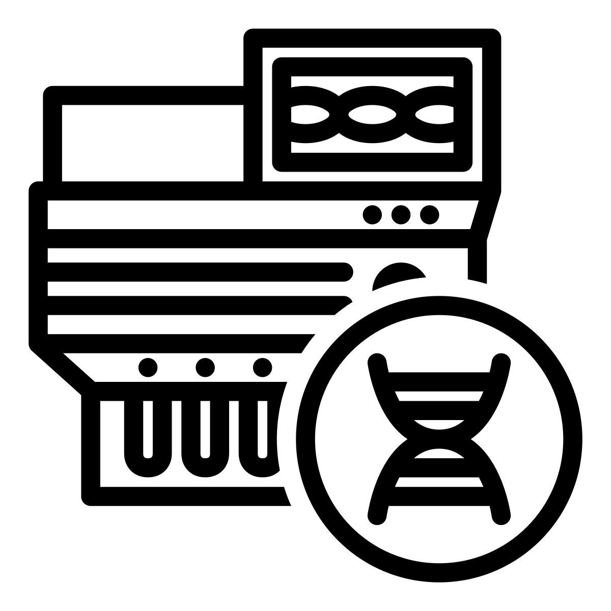 dna machine icon