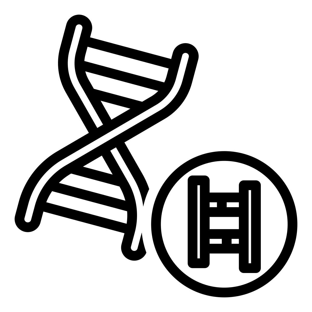 dna strand icon