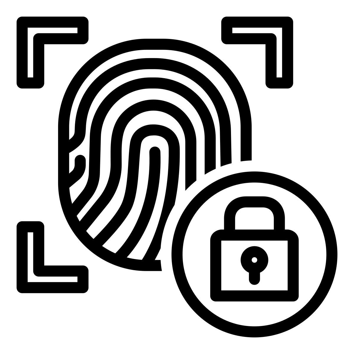 fingerprint icon