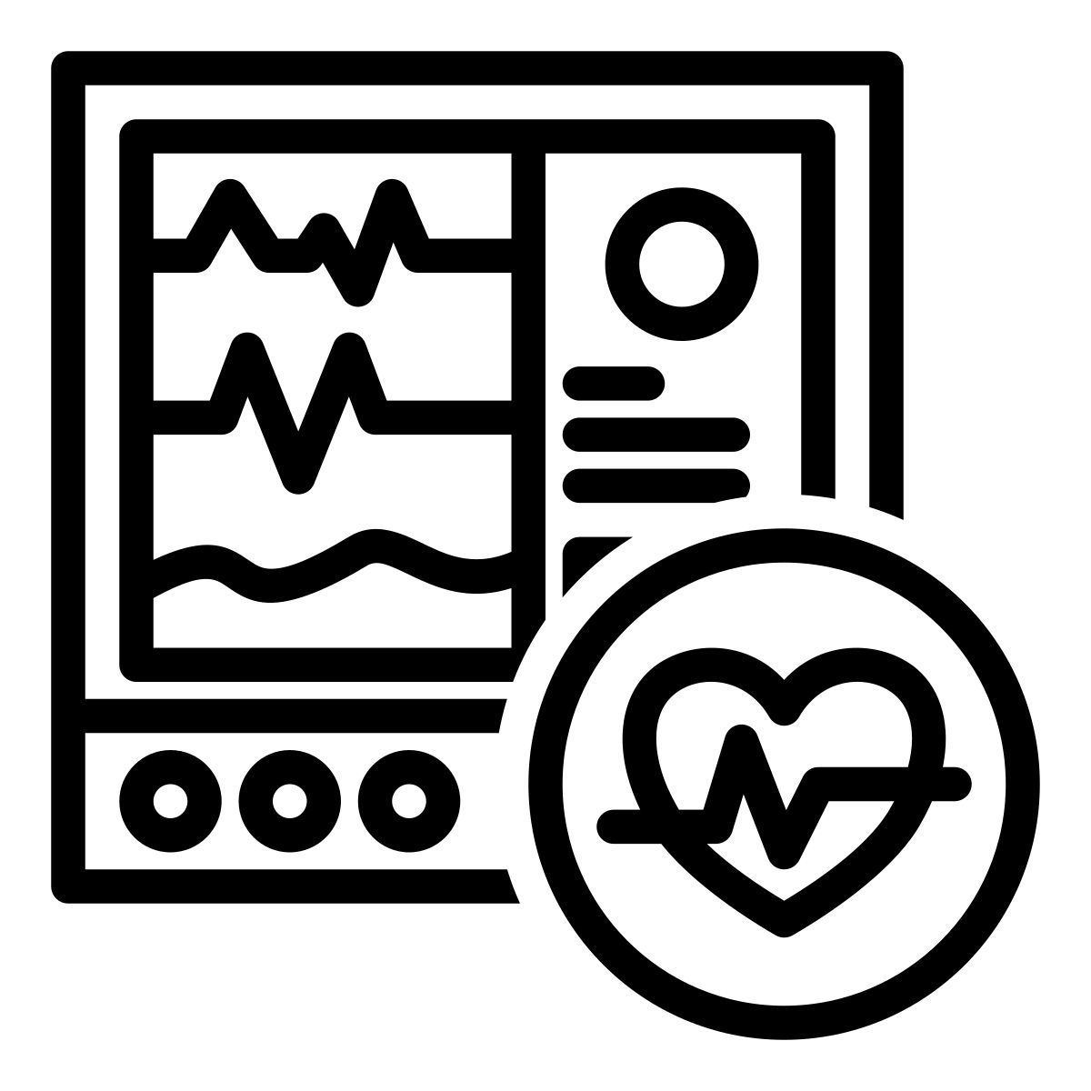 heart rate monitor icon