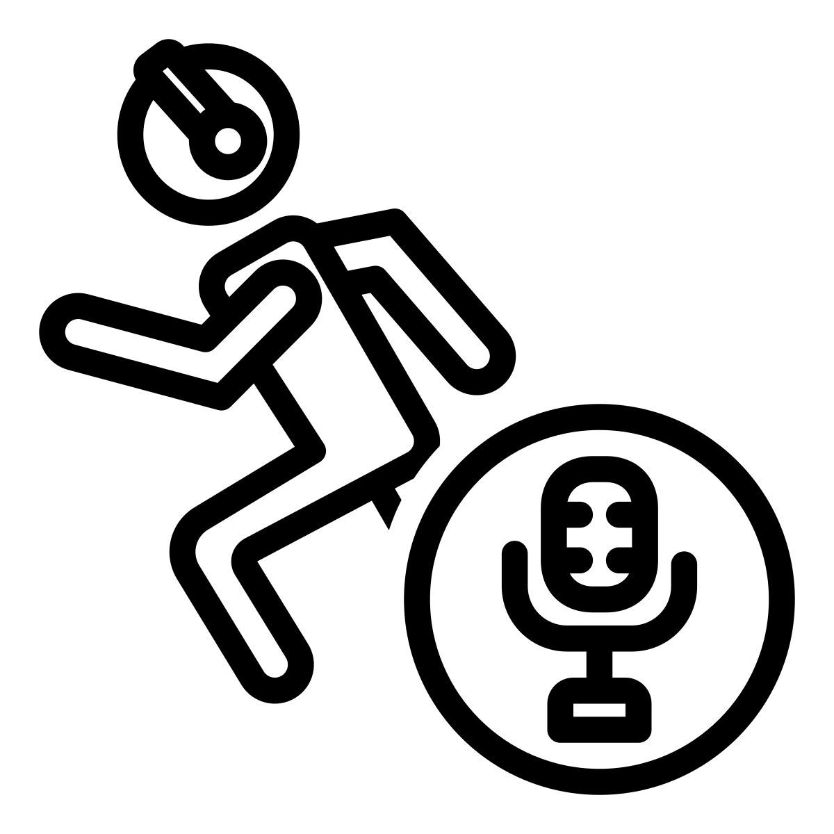 sports podcast icon